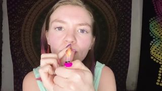 Joi in Spanish with a young gringa! Spanish subtitles!