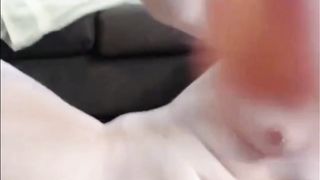 cum in her mouth
