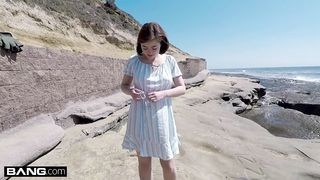 Aria Sky just turned 18 & is ready to fuck