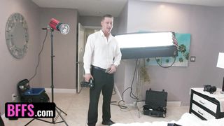 Jade Kush & Taylor Blake Take Turns Riding Cock -Latex niche