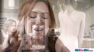 Did I just lick my big tits stepmoms ass