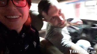 Fucking And 69ing In The Rainbow Foam Carwash