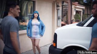 Big tits babe gf cheating back on her bf