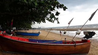 Up dress PUSSY and BUTT PLUG flashing at public beach