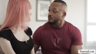 TS stepsis lets black stepbro bang her ass