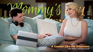 Step mom convinces me to watch porn with her