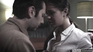 Guidance counselor fucks latina student