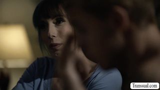 TS Stepmom Melanie Brooks analed by stepson