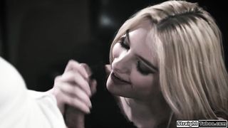 Stepsister lets virgin stepbro fuck her