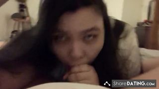 Recording Myself Sucking Him Off!