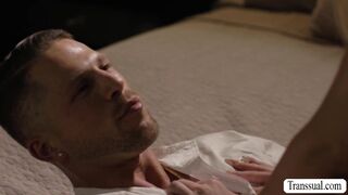 Shemale cheater Gracie Jane gets analed