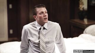 Busty realtor is fucked to sell a house