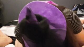 She dresses as a witch and gets fucked