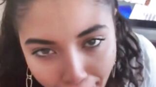 Big Tits Babe Blowjob Exposed