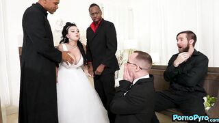 Bride Payton Preslee Gets Fucked By BBCs