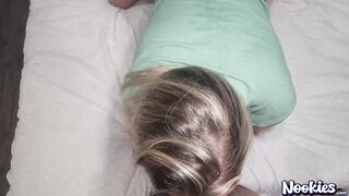 Little Blonde Teen Creampie by Hung Dude