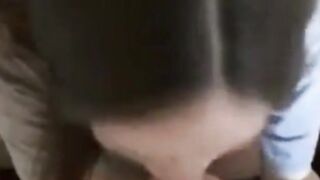 Beautiful Teen Deepthroat Blowjob