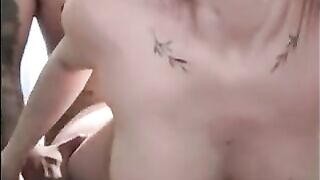 My horny stepsister gives herself to me