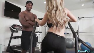 Milf Kayla Kayden Bangs Black Trainer