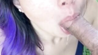 Asian Whore Outdoor Blowjob