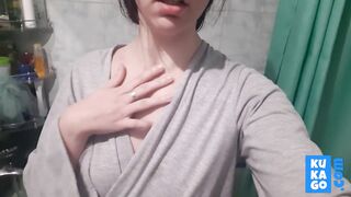 Hot bath - ideal for masturbation