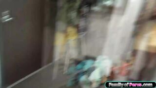 You give me a blowjob to do your chores