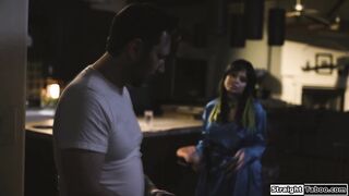 Please put on the mask and fist me rough