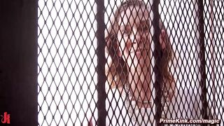 MILFs train disobedient stepdaughters to anal fuck