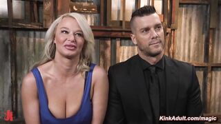 Big tits cheating wife bound and fucked