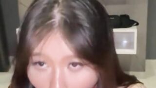 Beautiful Asian Sloppy Blowjob