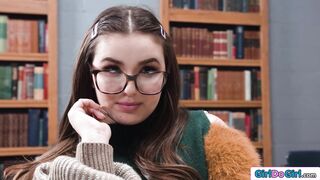 I change from bookworm to strapon bitch