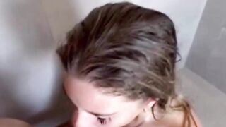 Busty Blonde Takes BBC in Bathroom