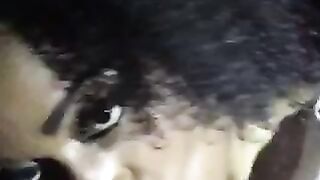 Mixed OF Model Slurps Thick Cock