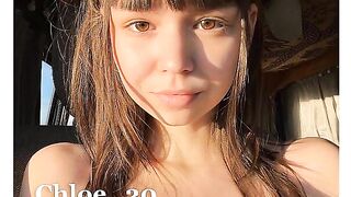 Beautiful Teen Takes Lucky Big Cock