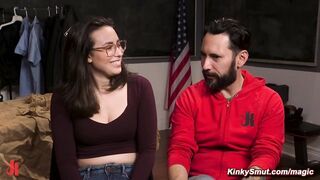 Bound evidence clerk anal fucked