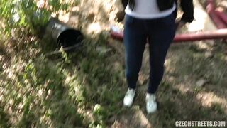 Czech Streets 114 The shiest girl ever