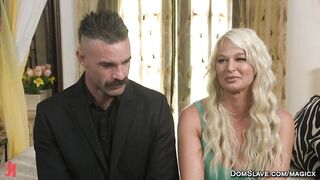 Huge tits MILF spanked and fucked in bedroom