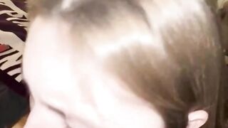 Teen Beauty Sloppy BBC Blowjob