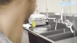 Sucks Big Black Cock And Gets Fucked in Public