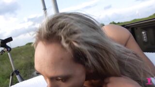 Brianna Moon has Public Outdoor Sex