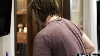 My busty stepmom teaches me how to fuck