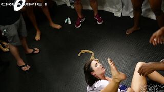 Damn you nasty eating those creampies Helena!