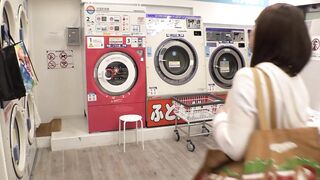 Hot Girl Seduces Dude In Public Laundry Asian Sex