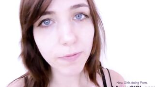 Horny New Girl rough fucked in her mouth