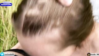 MILF promised to swim naked. She tricked me, but we fucked.