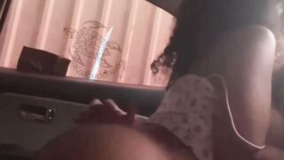 Lightskin Bubble Butt Backseat Bumpin