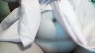 Horny and feeling cute so I hump my cat pillow for you